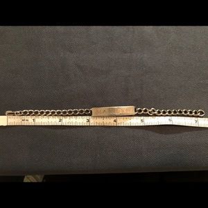 Vintage Elco Sterling ID Bracelet